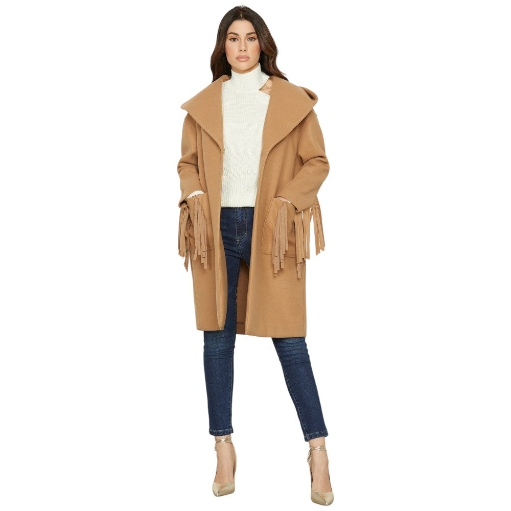 Relish cappotto cammello Wowi RDA2305009092 Cappotti Relish