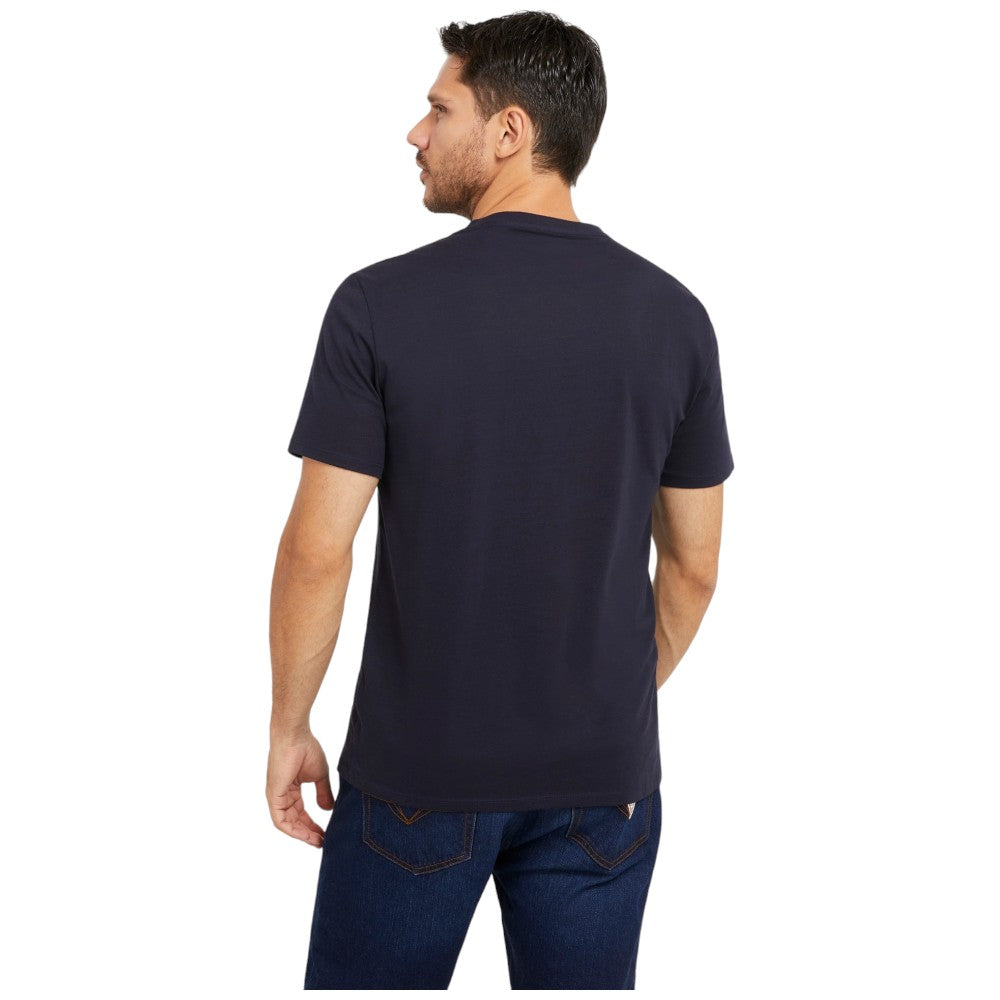 Guess t-shirt blu logo grande M2YI71-I3Z14 - Prodotti di Classe