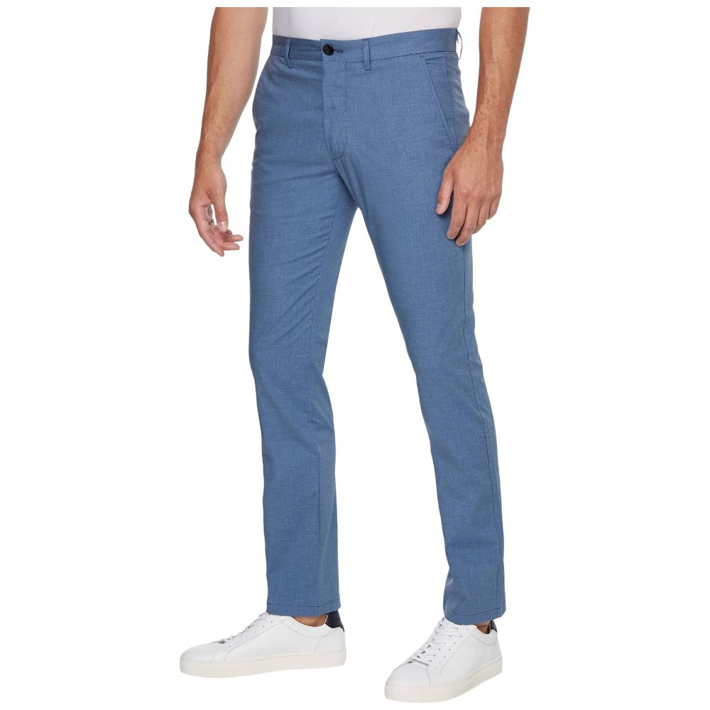 Tommy Hilfiger pantalone chinos blu indaco MW0MW23487 Pantaloni Tommy Hilfiger