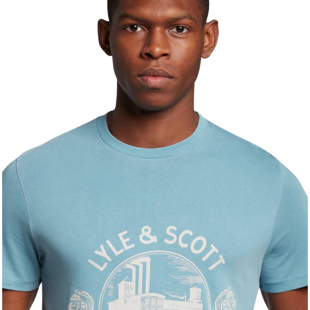 Lyle & Scott t-shirt hawick print avion TS1806V - Prodotti di Classe