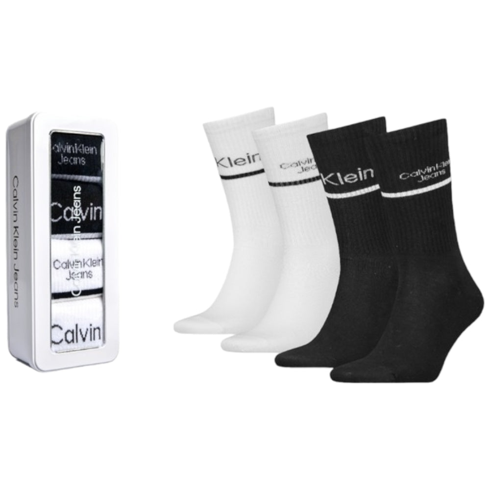 Calvin Klein Jeans calze uomo pack 4 pezzi 701224126001 - Prodotti di Classe