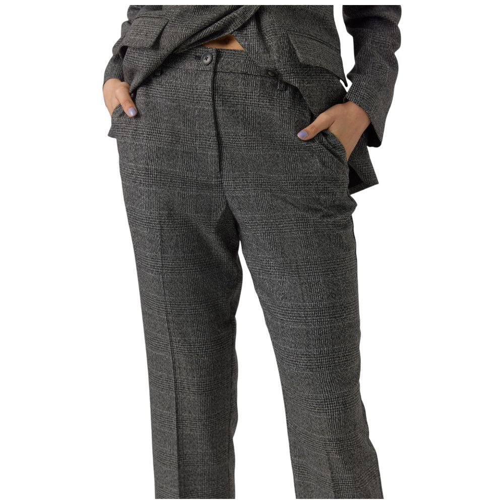 Vero Moda pantalone check grigio Mila 10291911 - Prodotti di Classe