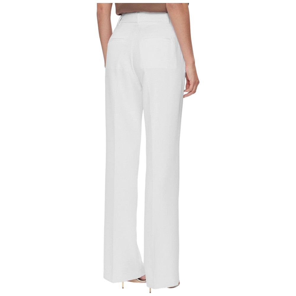 Guess pantalone bianco New Carla W4RB30 WFWX2 Pantaloni Guess