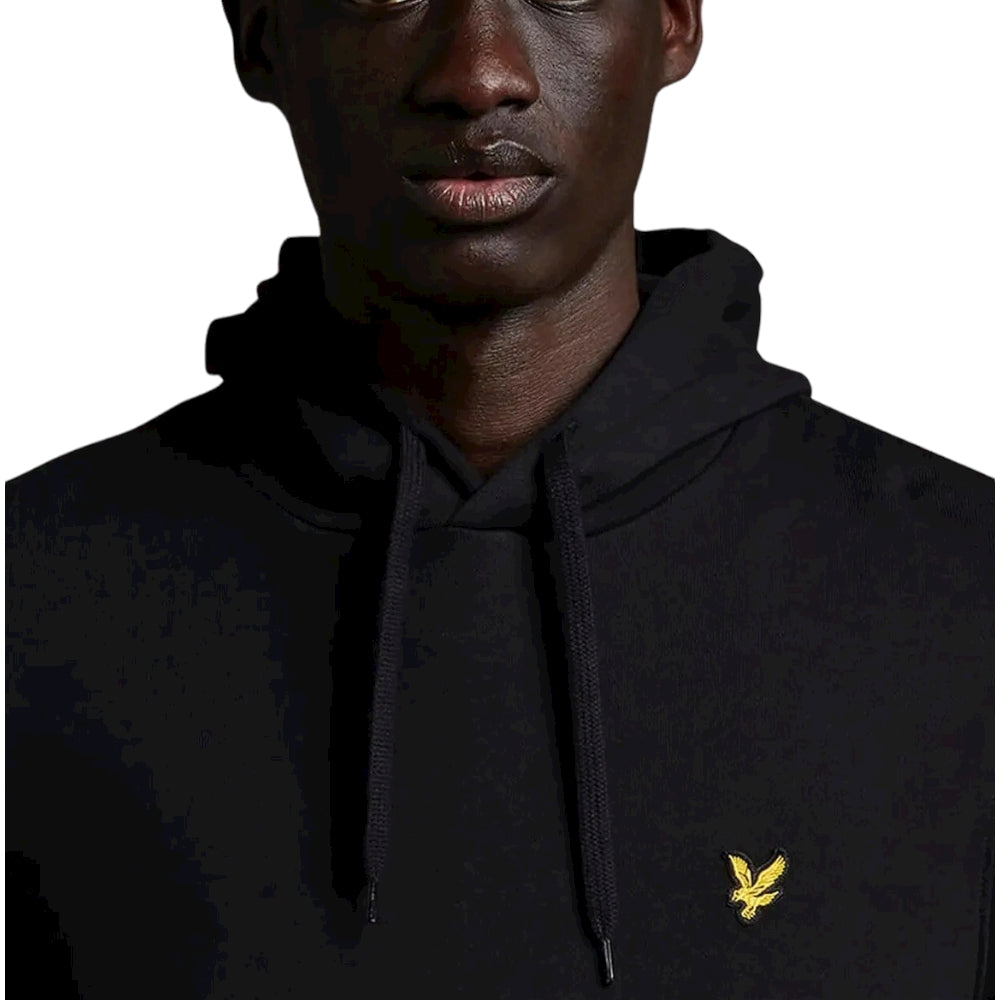 Lyle and Scott felpa con cappuccio nera Felpe Lyle & Scott