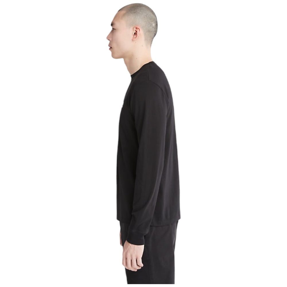 Timberland t-shirt nera maniche lunghe TB 0A2BQ3001 - Prodotti di Classe
