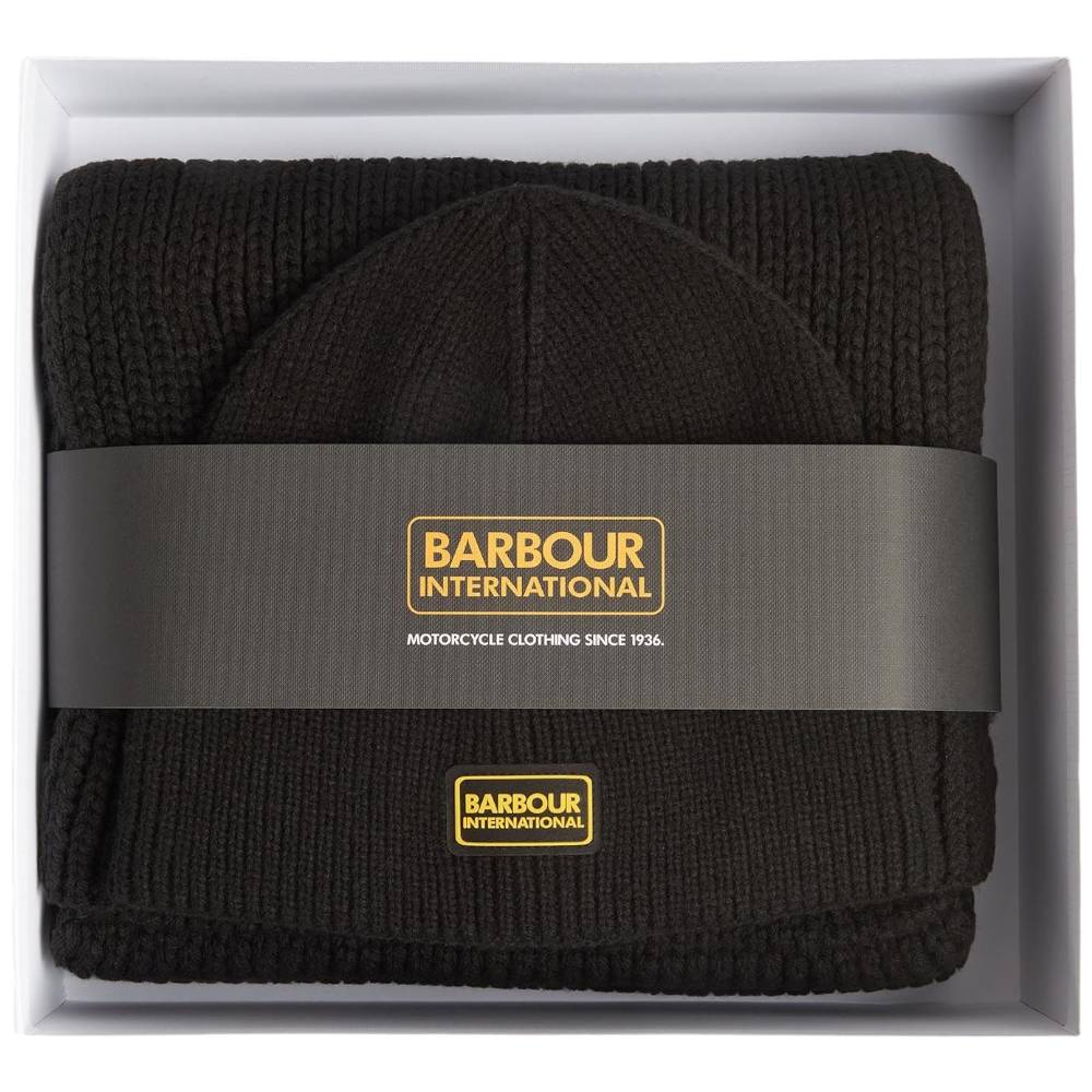 Barbour International sciarpa e cappello SWEEPER LEGACY BEANIE - Prodotti di Classe
