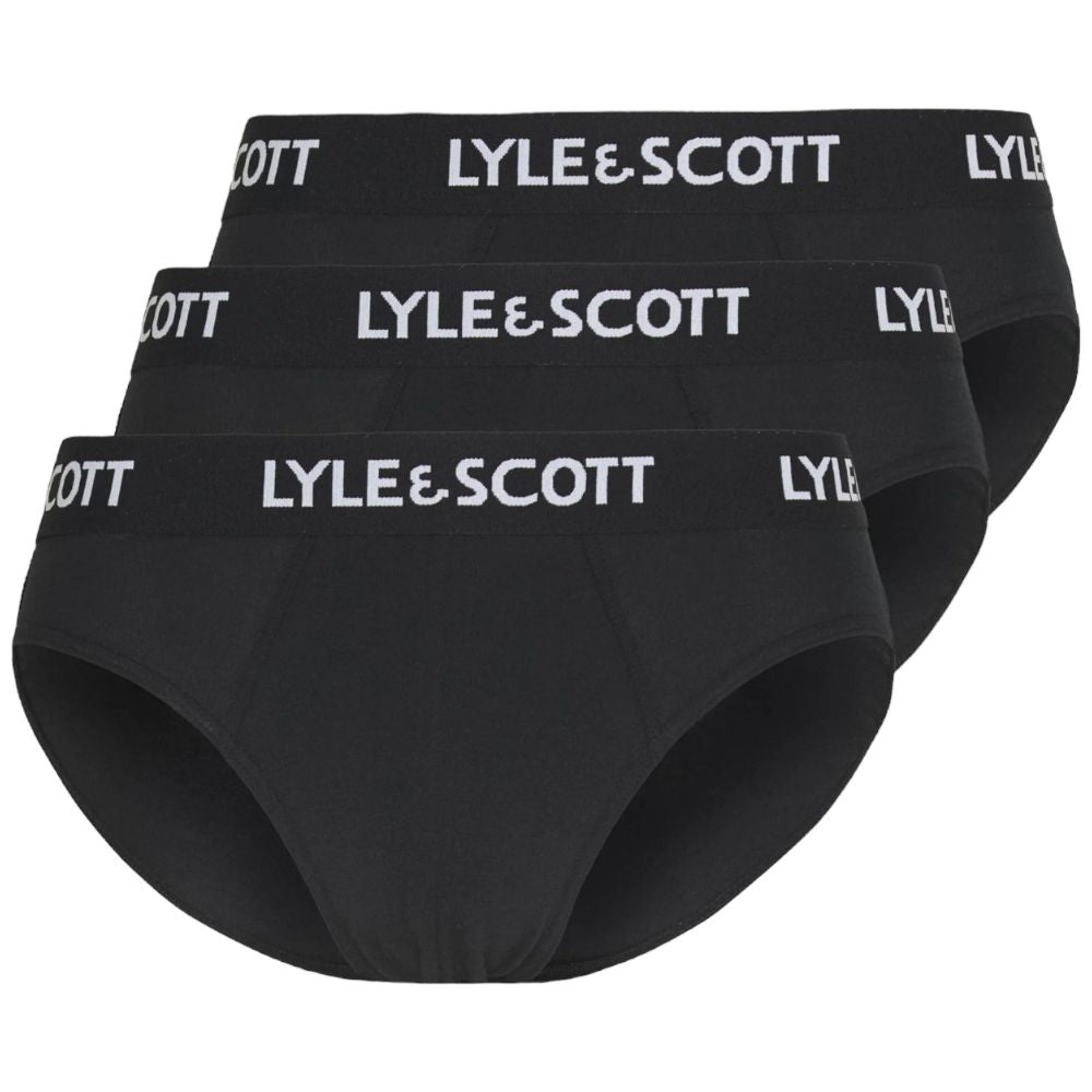 Lyle & Scott Slip uomo pack 3 pezzi neri - Prodotti di Classe