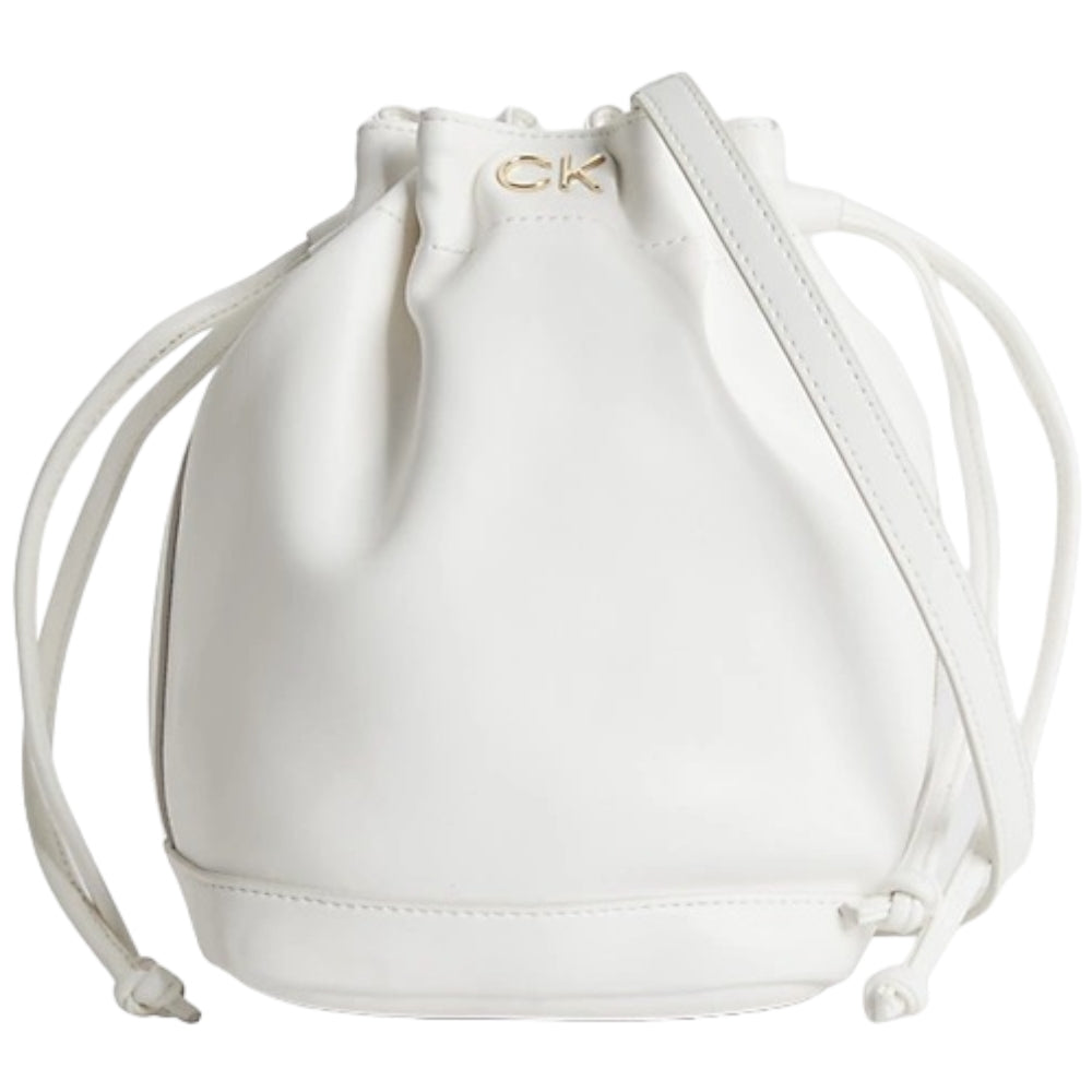 Calvin Klein borsa secchiello bianca K60K610450 - Prodotti di Classe