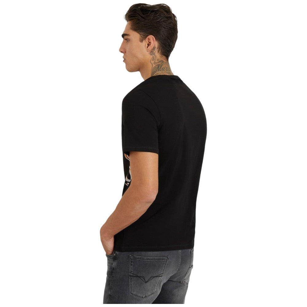 Guess t-shirt nera Vertical logo M4RI30-J1314 - Prodotti di Classe