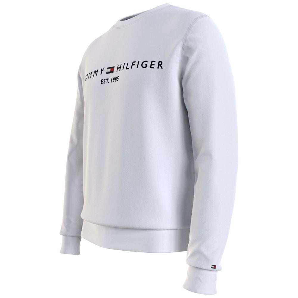 Tommy Hilfiger felpa uomo girocollo bianco - Prodotti di Classe