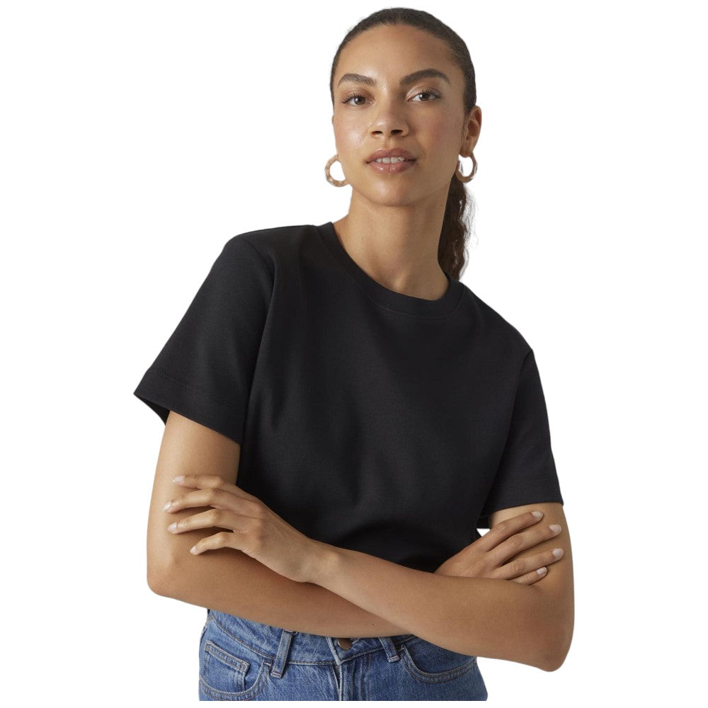 Vero Moda t-shirt nera Naima 10294544 T-shirt Vero Moda