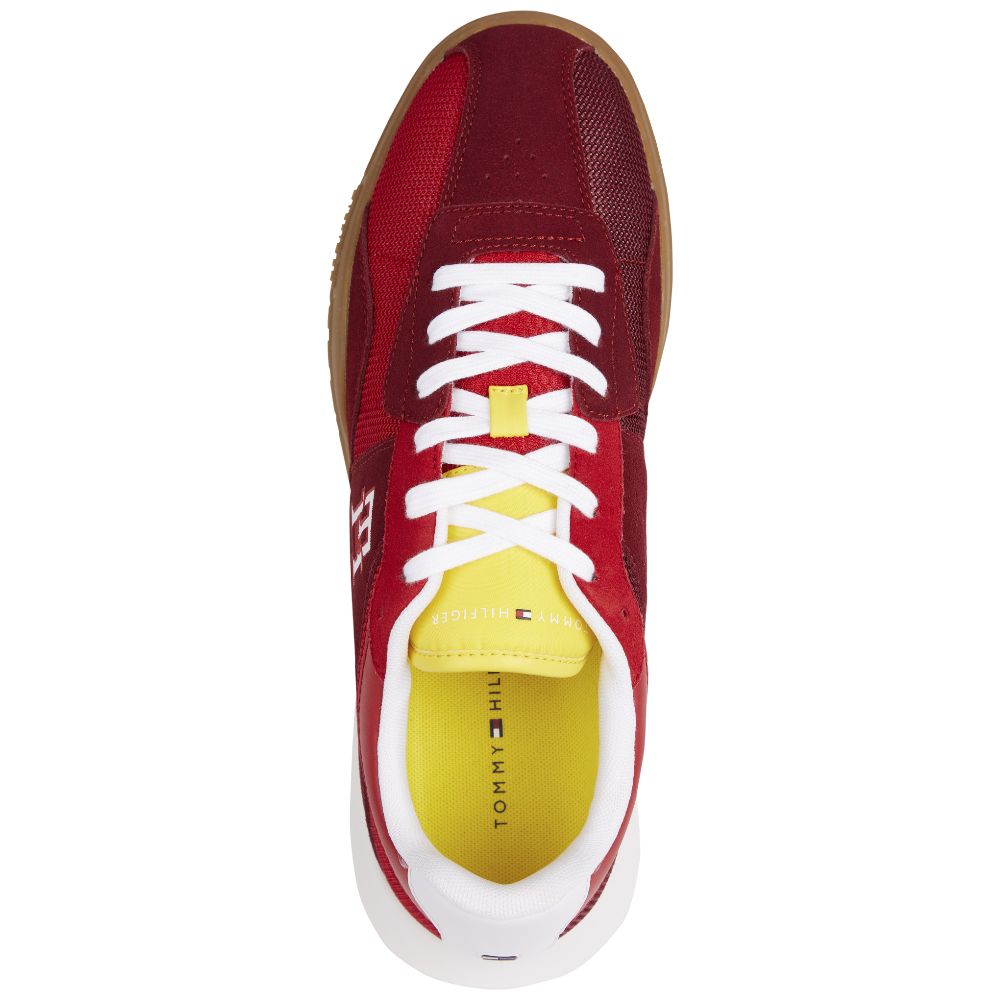 Tommy Hilfiger scarpe rosse FM0FM04499 Sneakers Tommy Hilfiger