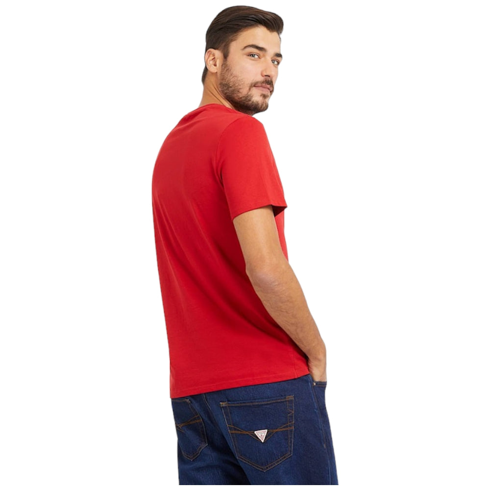 Guess t-shirt rossa logo grande M2YI71 I3Z14 - Prodotti di Classe