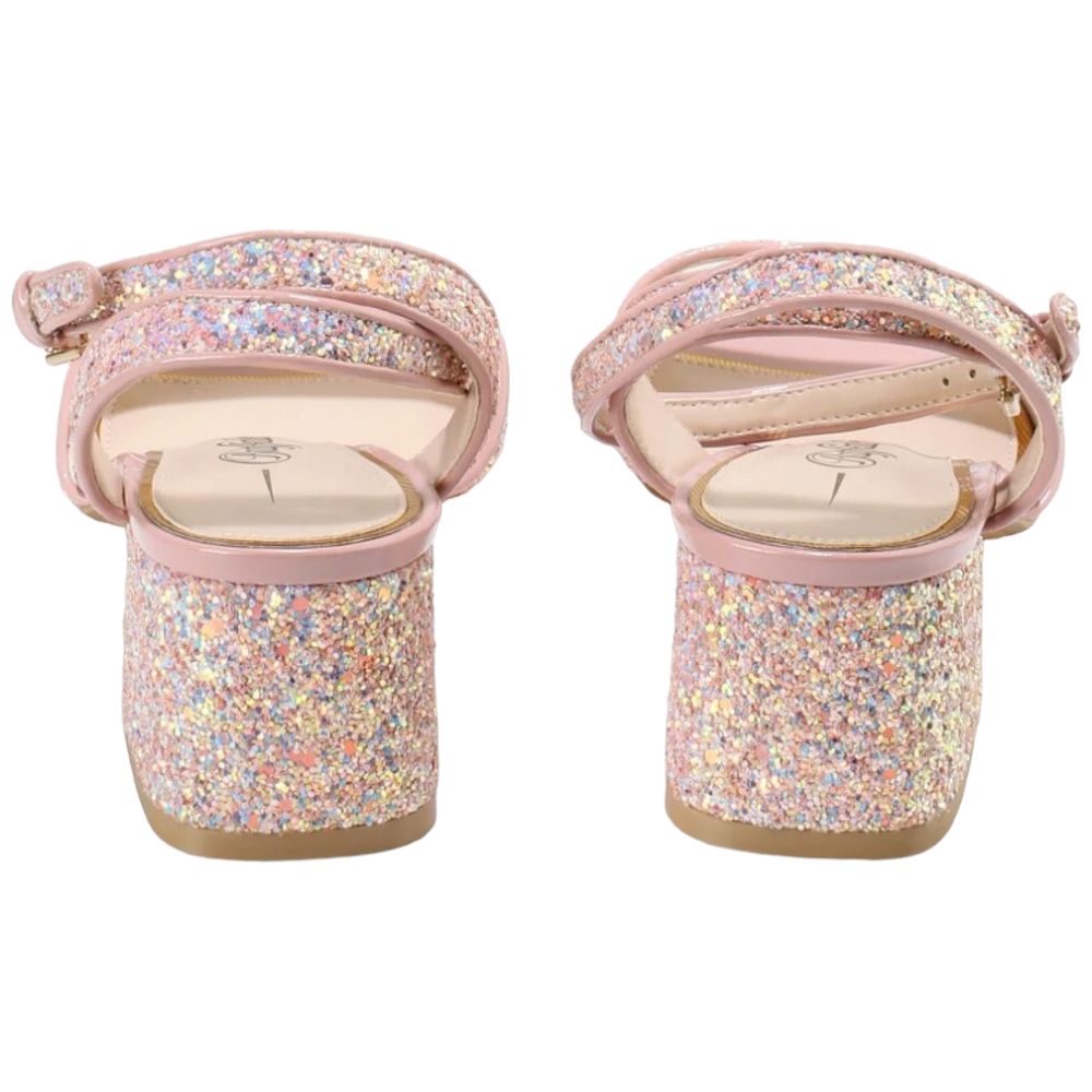 Buffalo sandalo elegante glitter rosa Rainelle 1650011 Sandali Buffalo