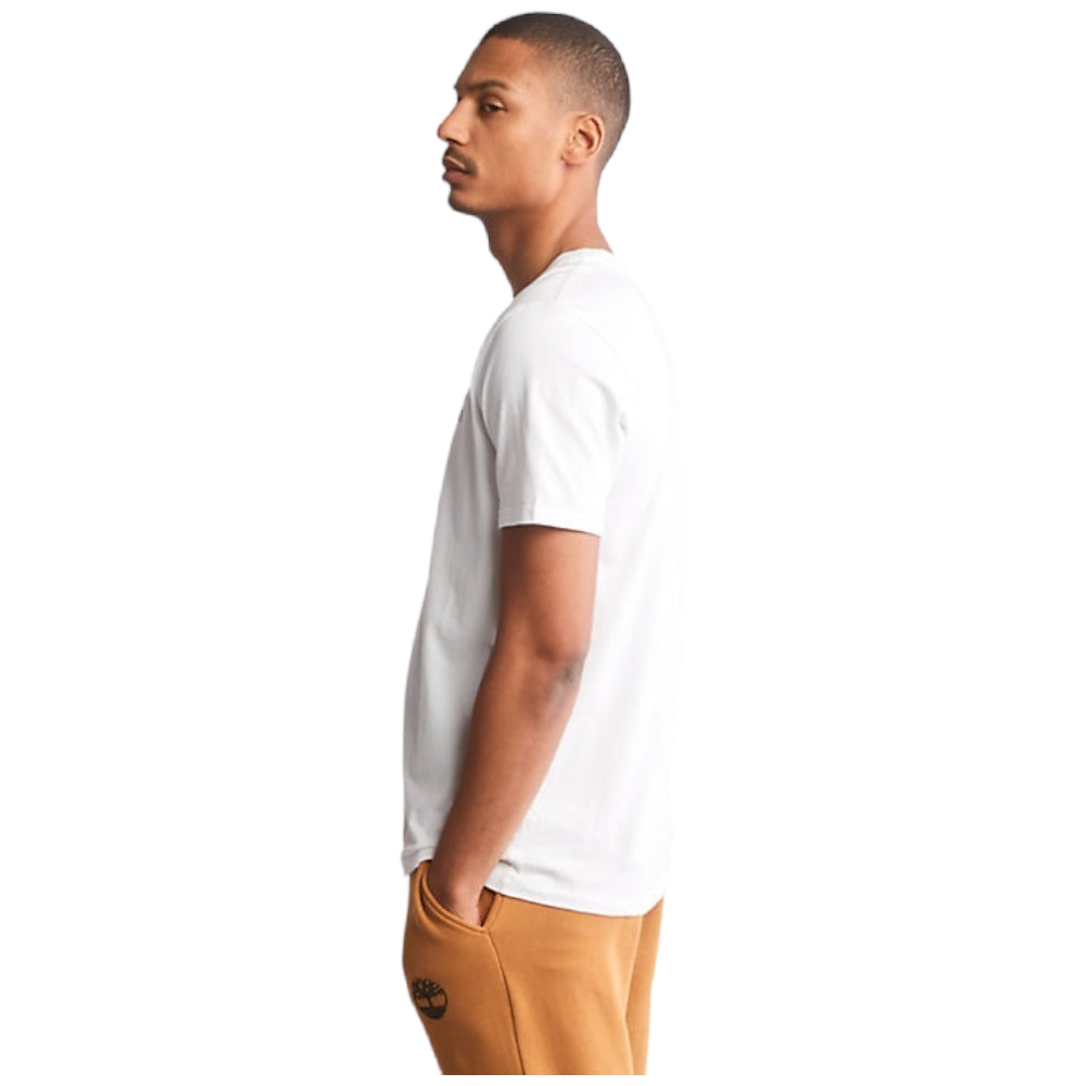 Timberland t-shirt bianca TB0A27J8 T-shirt Timberland