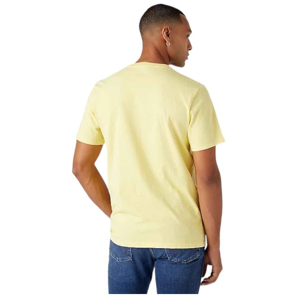 Wrangler t-shirt gialla W70MD3Y36 T-shirt Wrangler