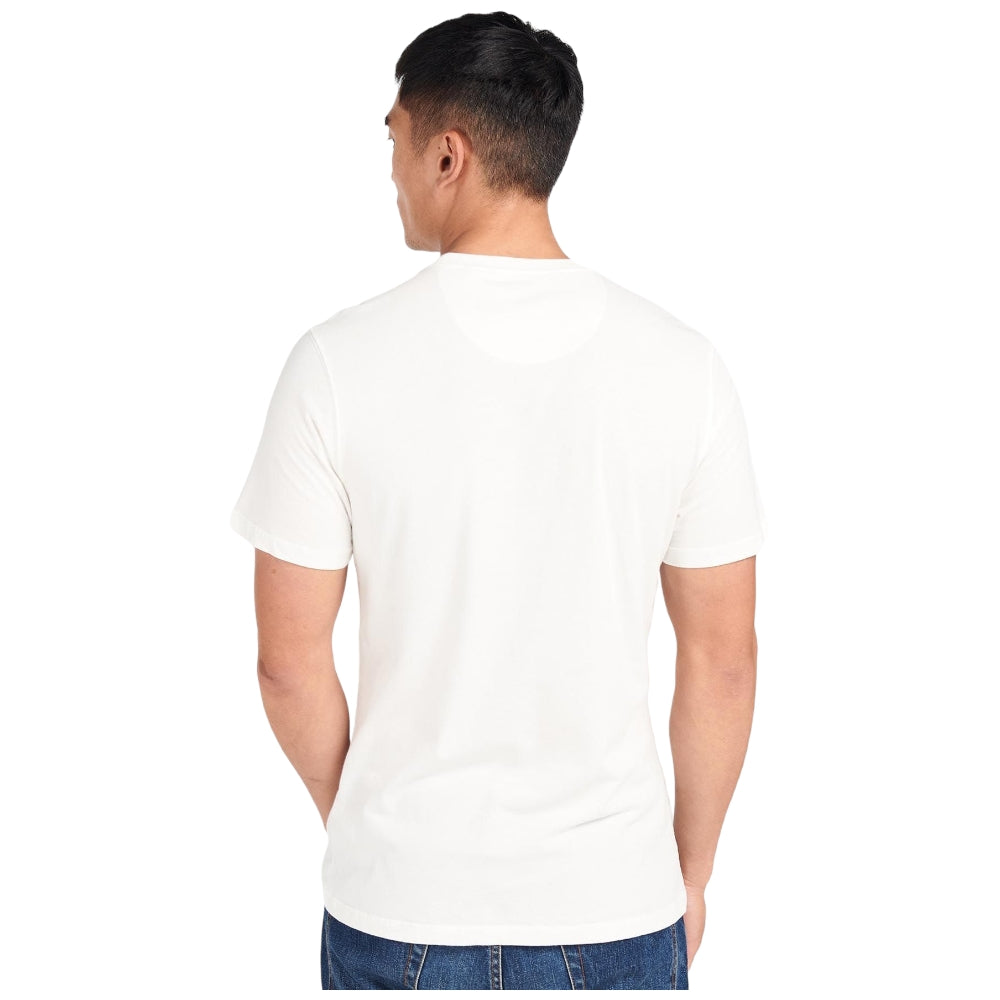 Barbour International T-shirt bianca MORRIS MTS1136 - Prodotti di Classe