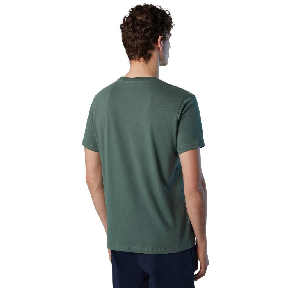 North Sails t-shirt verde 692838 - Prodotti di Classe