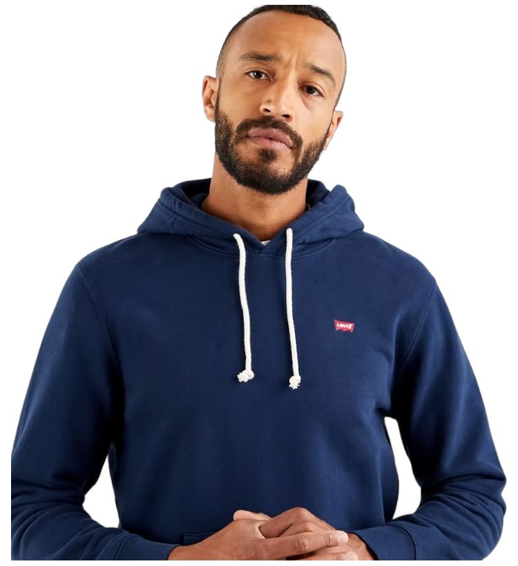 Levi's felpa blu NEW ORIGINAL HOODIE - Prodotti di Classe