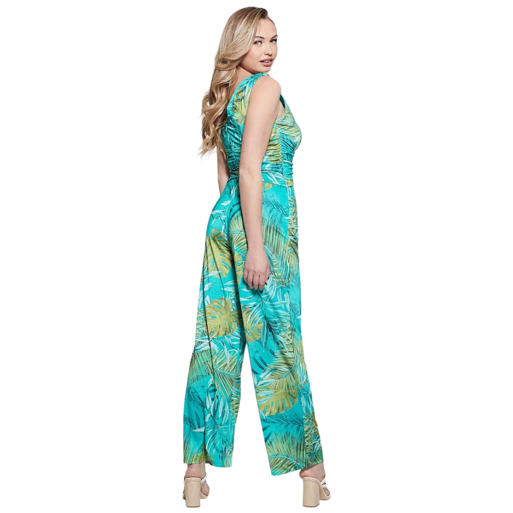 Guess tuta jumpsuit Poplia verde W3GD0C KBAC2 Tute Jumpsuit Guess