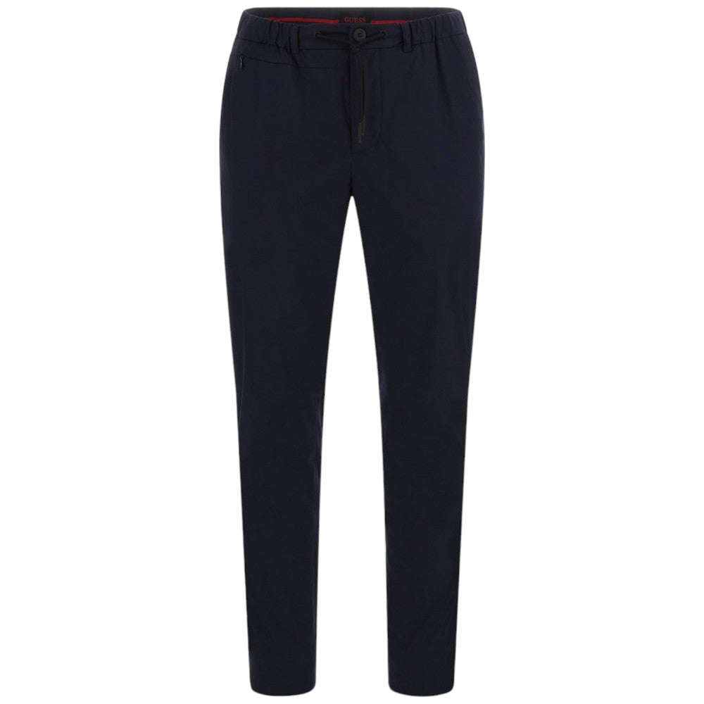 Guess pantalone Tech stretch blu M3YB38-WFKQ0 Pantaloni Guess