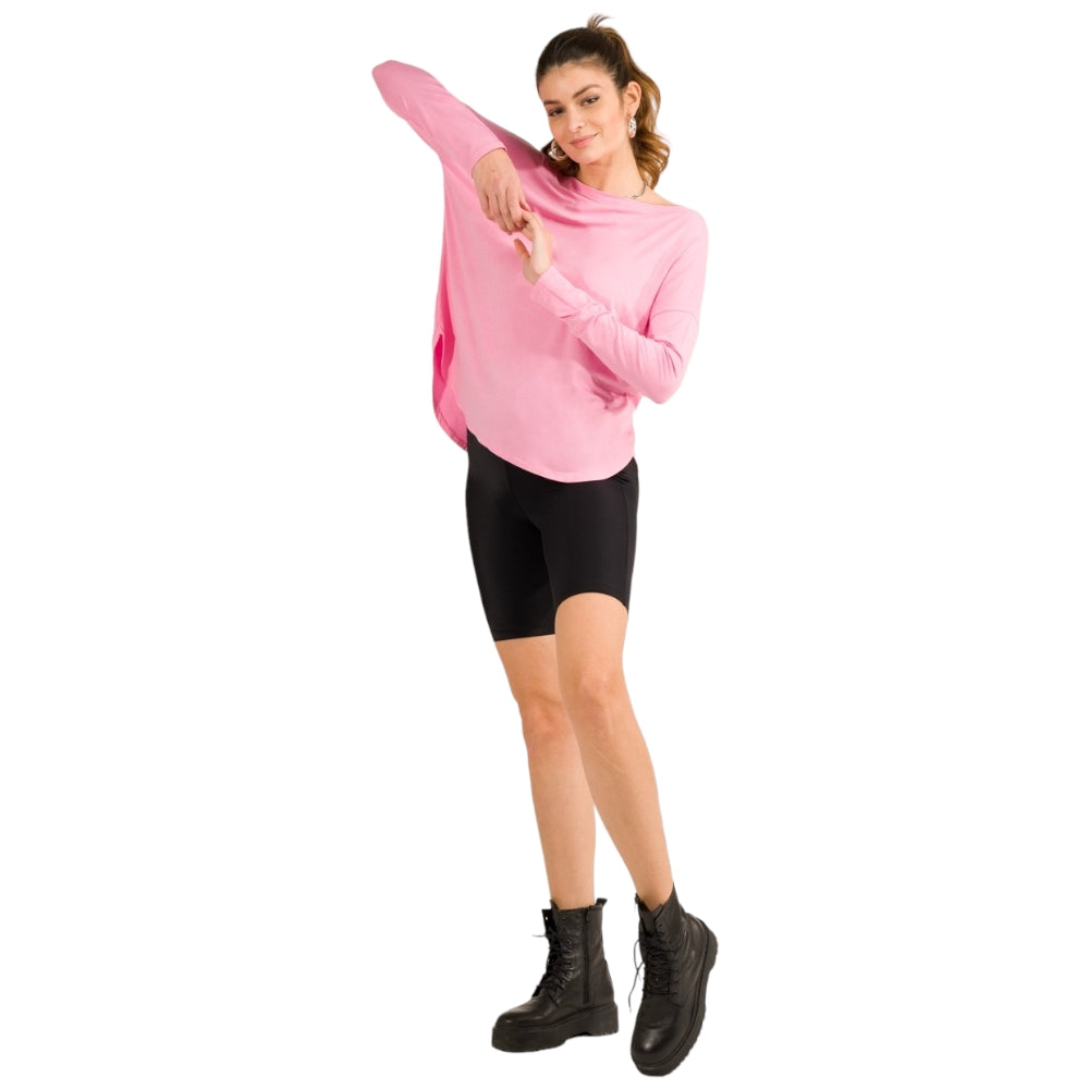 Kontatto maglia over rosa M1401 - Prodotti di Classe