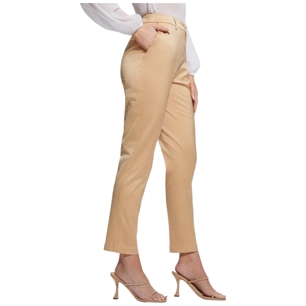 Guess pantalone Zoe bronzo W3RB01WF510 Pantaloni Guess