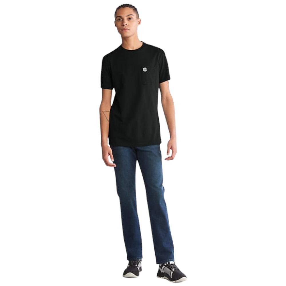 Timberland t-shirt nera con taschino TB0A2CQY - Prodotti di Classe