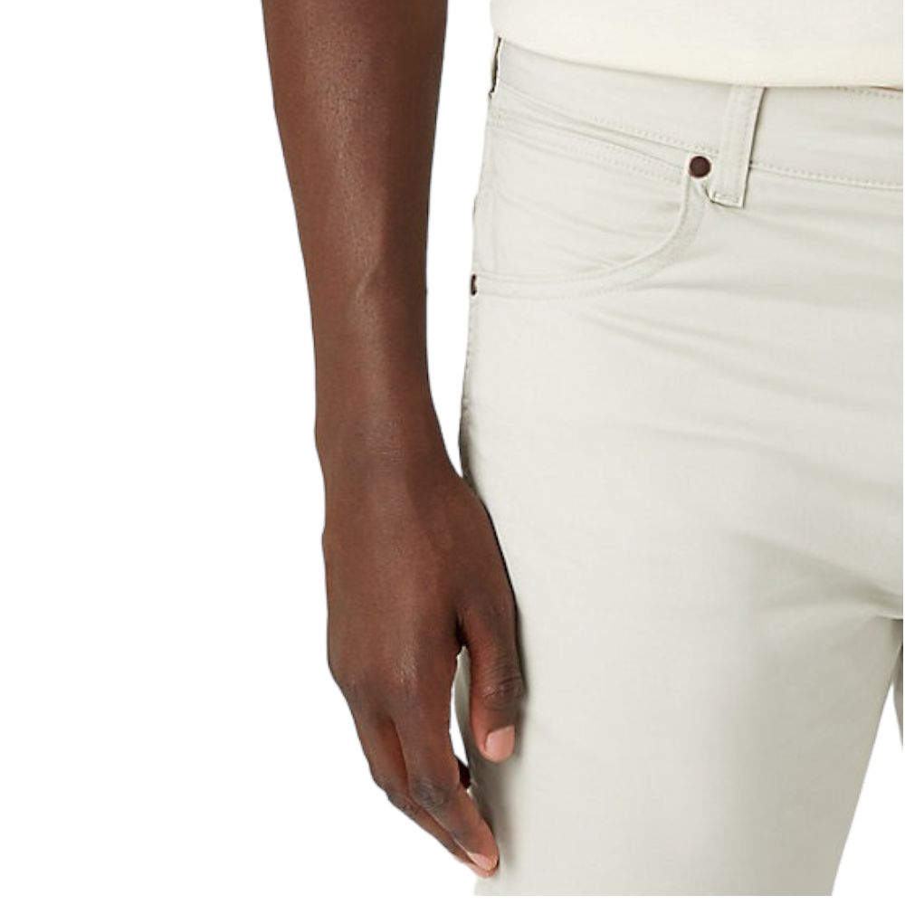 Wrangler pantalone panna Larston slim W18SEA38U Pantaloni Wrangler