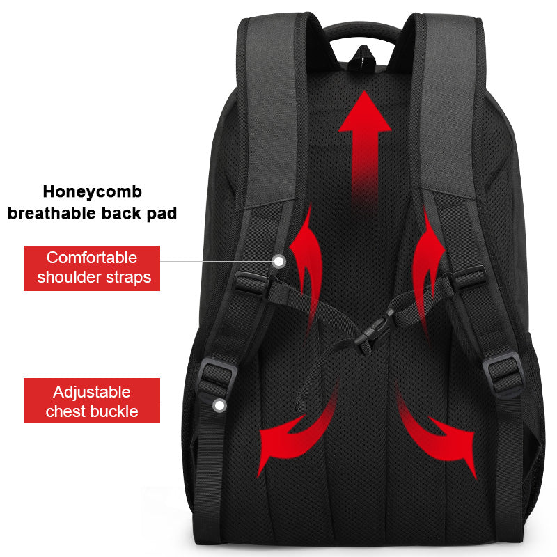 Tigernu zaino impermeabile nero T-B3893 Zaini Tigernu