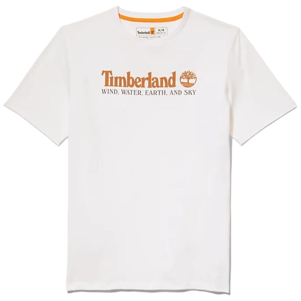 Timberland t-shirt bianca TB0A27J8 T-shirt Timberland