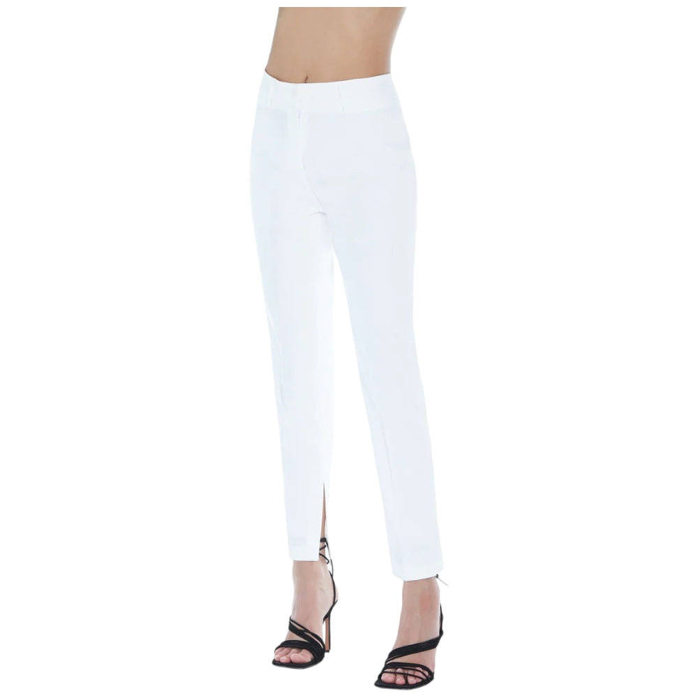 Relish pantalone vita alta bianco Cisarina - Prodotti di Classe