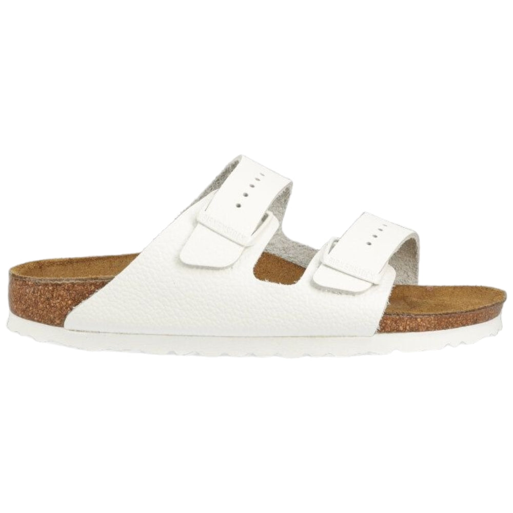 Birkenstock ciabatte Arizona bianche in pelle 1025061 Ciabatte Birkenstock