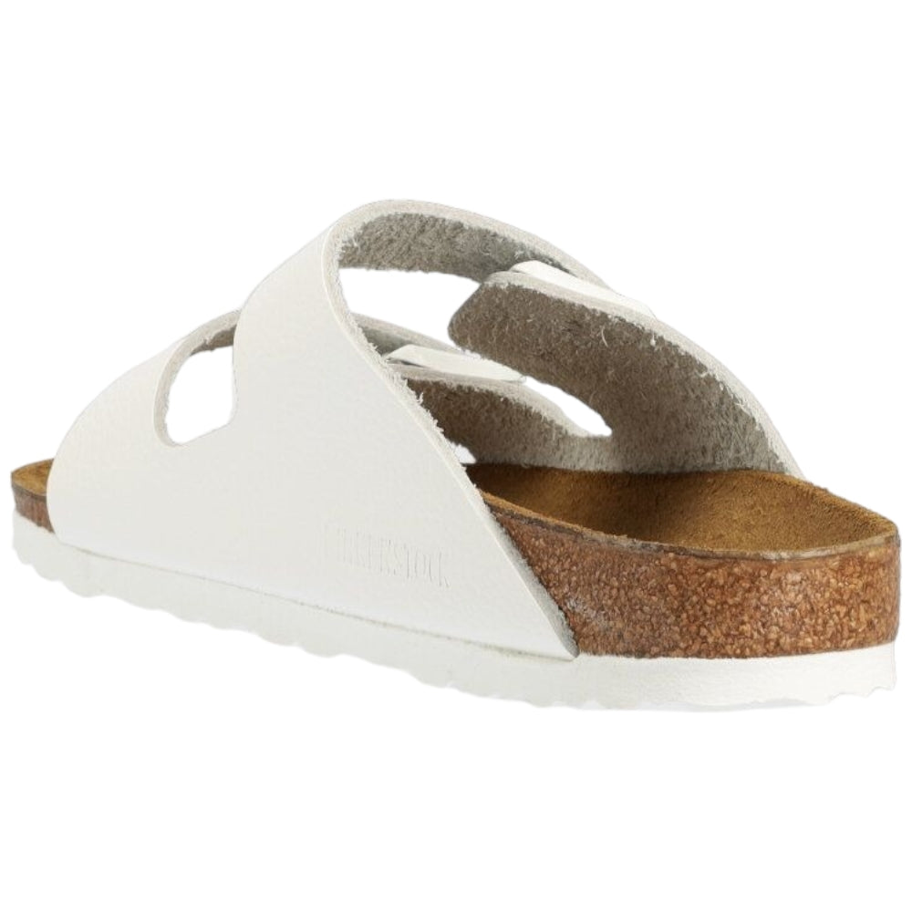 Birkenstock ciabatte Arizona bianche in pelle 1025061 Ciabatte Birkenstock