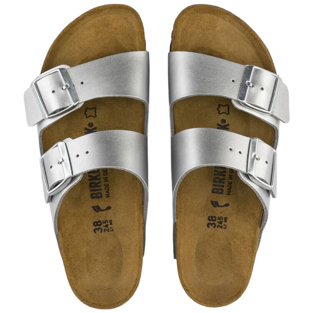 Birkenstock ciabatte Arizona silver 1012283 Ciabatte Birkenstock