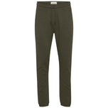 Pantalone tuta verde con coulisse in vita