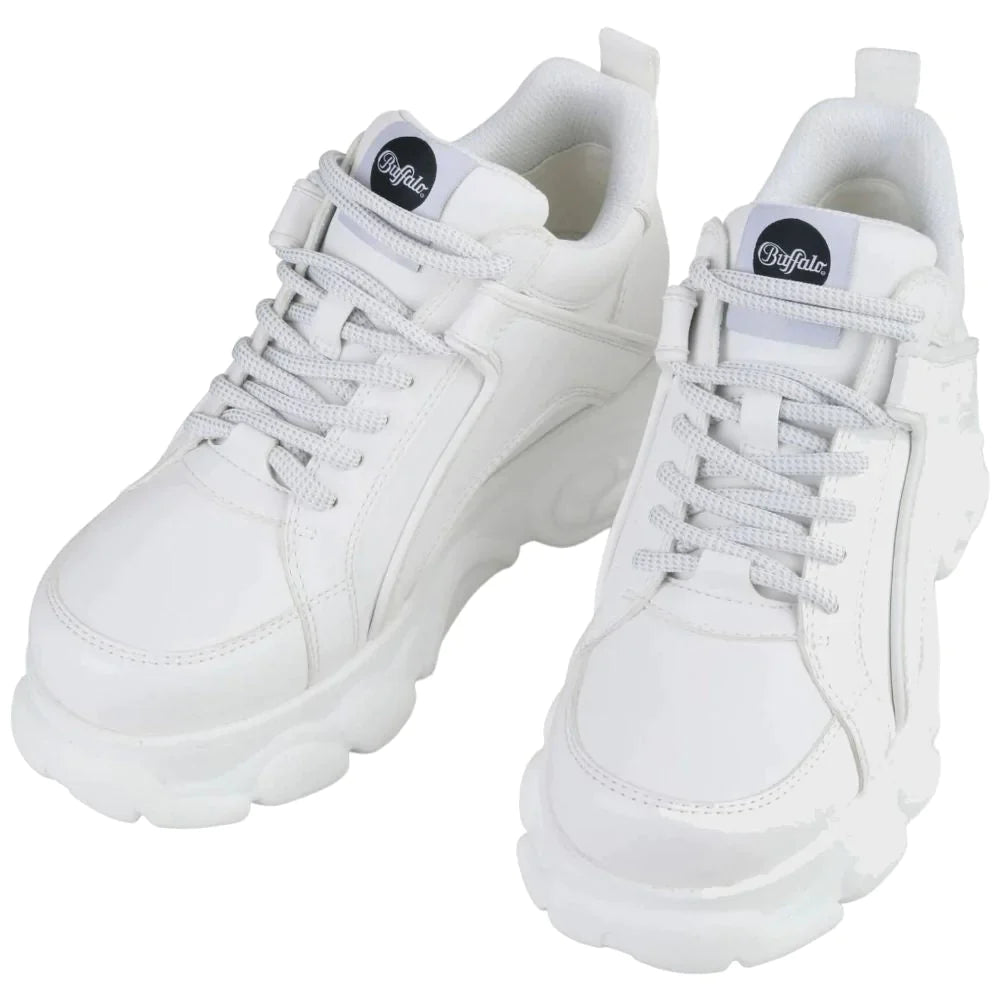 Buffalo scarpe CLD Corin 1630395 vegan bianche Sneakers Buffalo
