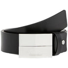 Calvin Klein cintura pelle nera finish plaque K50K511351 Cinture Calvin Klein
