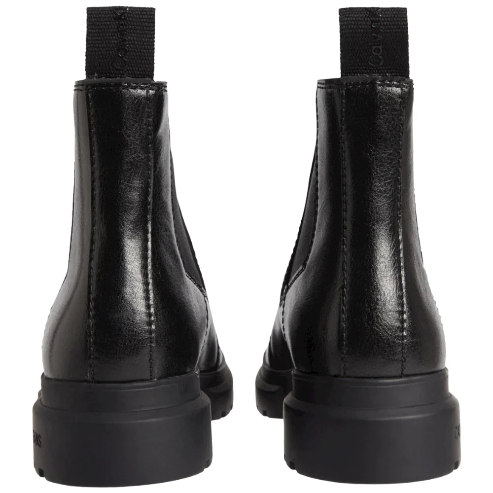 Calvin Klein donna Cleated Chelsea Boot nero - Prodotti di Classe