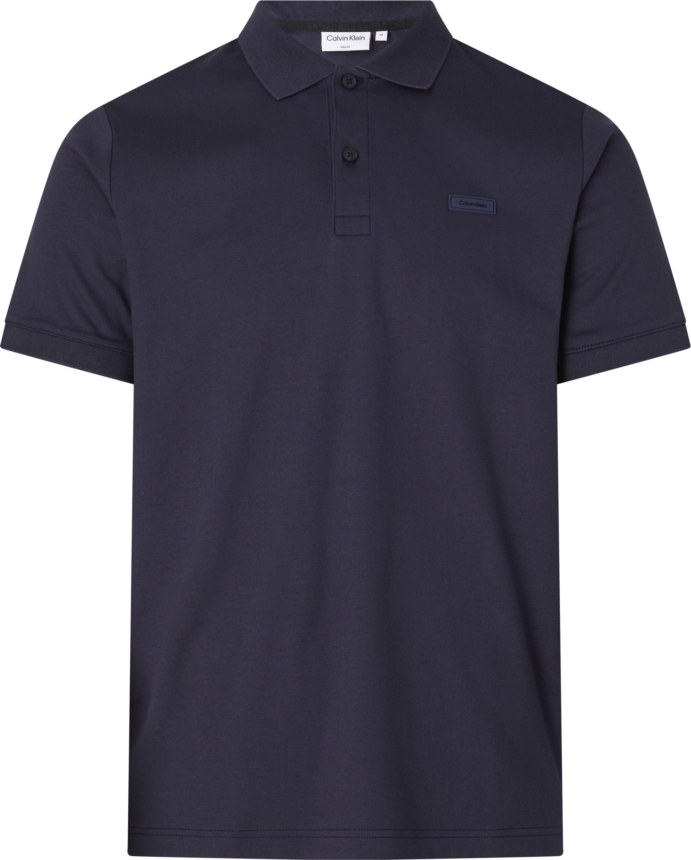 Calvin Klein maglietta polo blu K10K111657 Calvin Klein