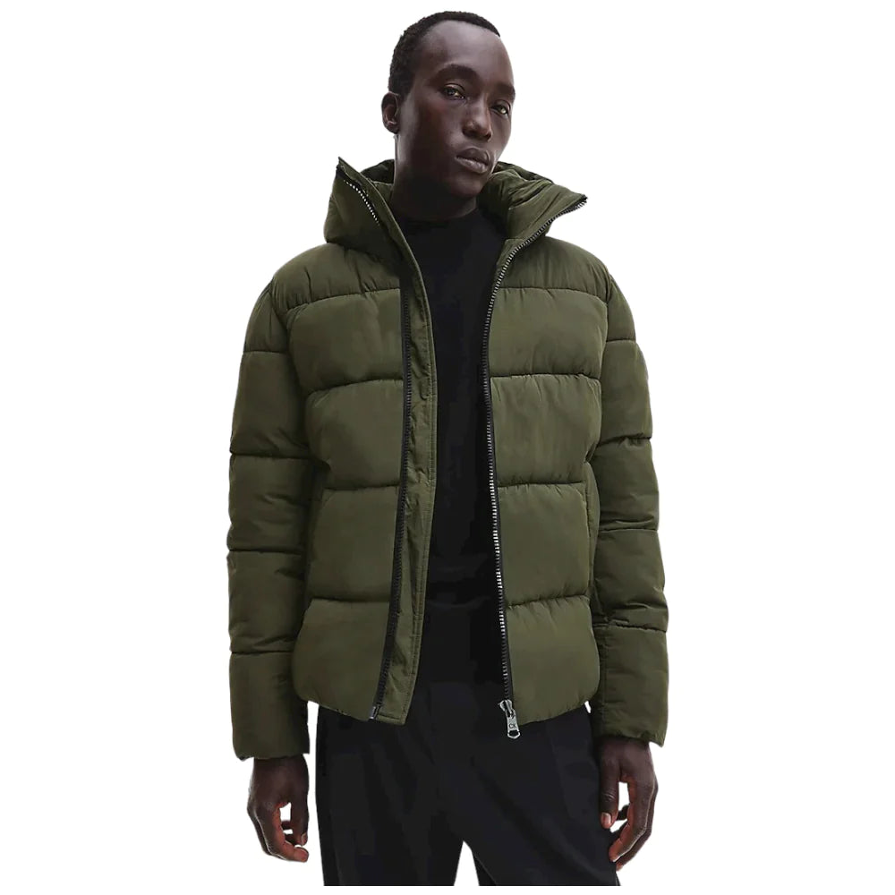 Calvin Klein piumino puffa verde K10K110336 Giubbini Calvin Klein