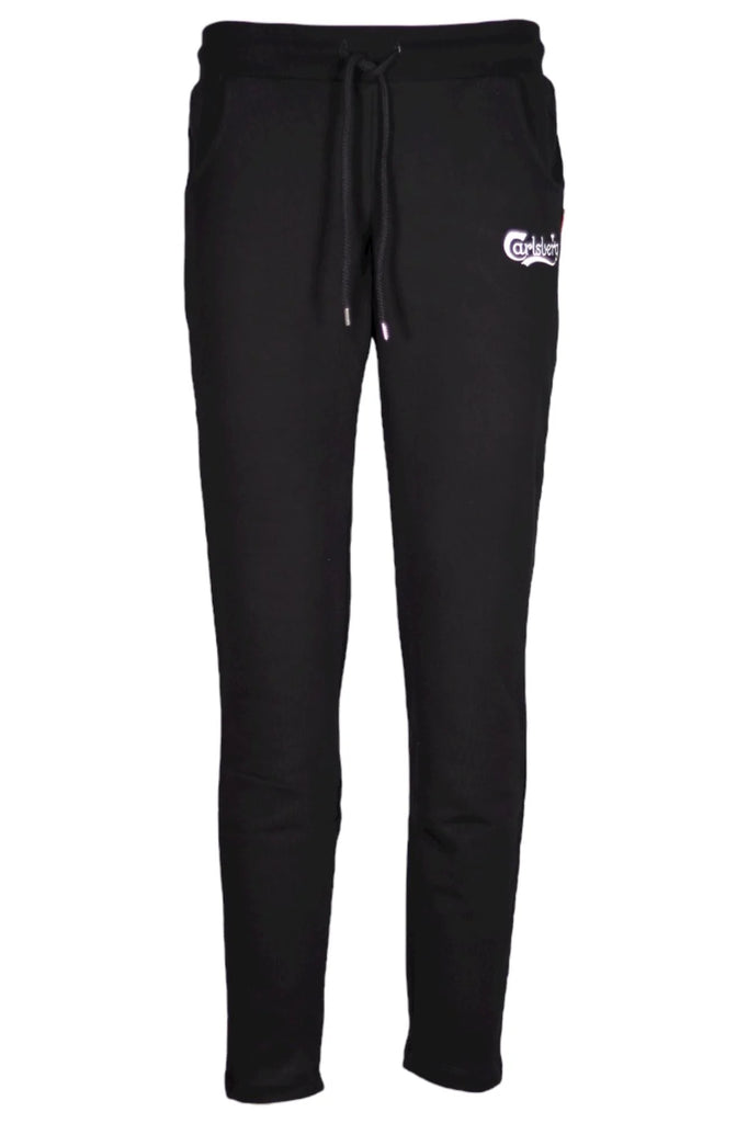 Carlsberg pantalone tuta nero ricamo Prodotti di Classe