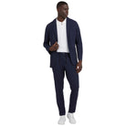 Guess pantalone Tech stretch blu M3YB38-WFKQ0 Pantaloni Guess