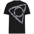 Guess t-shirt nera Warning Triangle M3BI13-I3Z14 T-shirt Guess