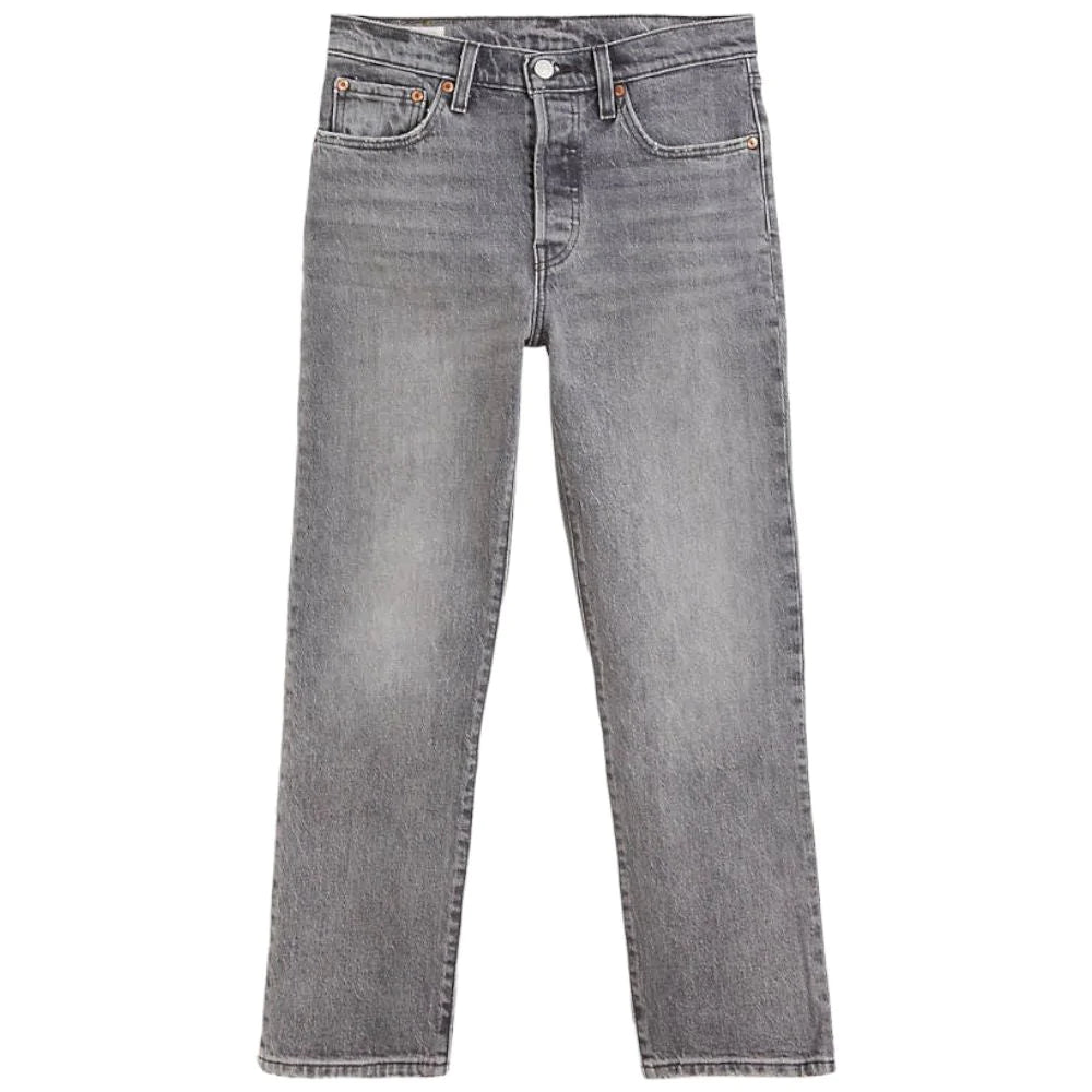 Levi's jeans 501 crop Z0623 gray worn in - Prodotti di Classe