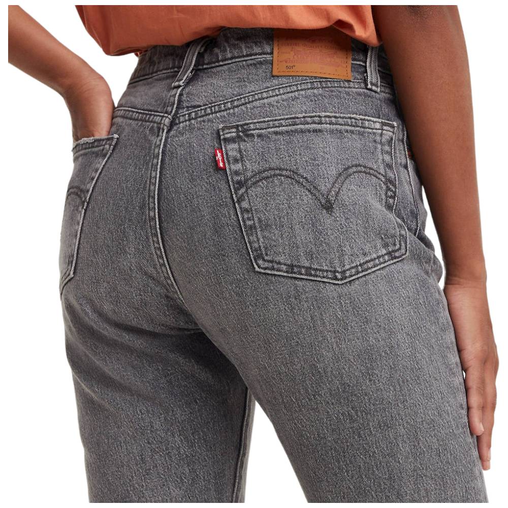 Levi's jeans 501 crop Z0623 gray worn in - Prodotti di Classe