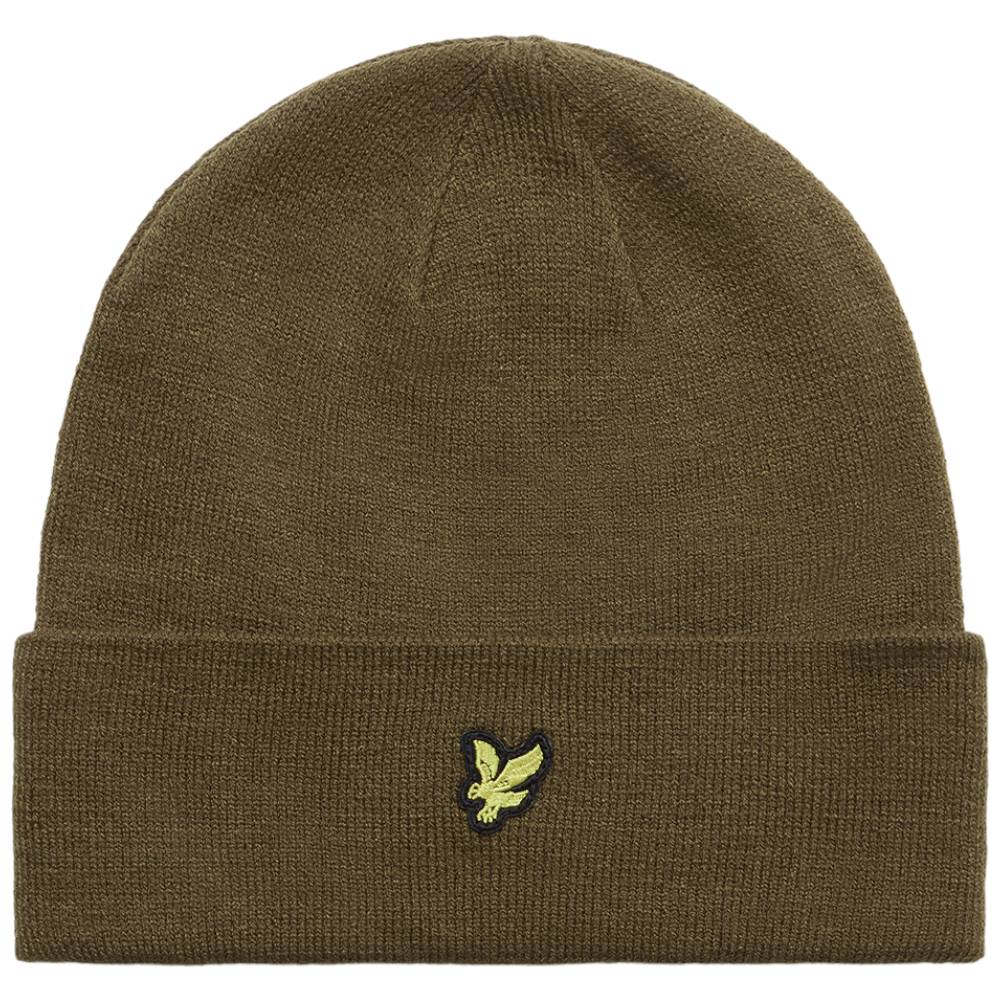 Lyle & Scott berretto Beanie verde oliva - Prodotti di Classe