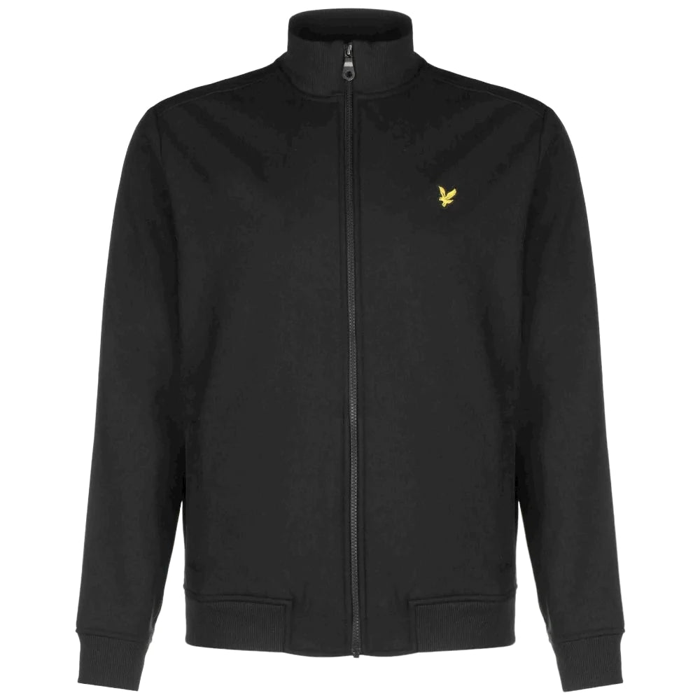Lyle and Scott giacca nera Fleece Lined Funnel - Prodotti di Classe