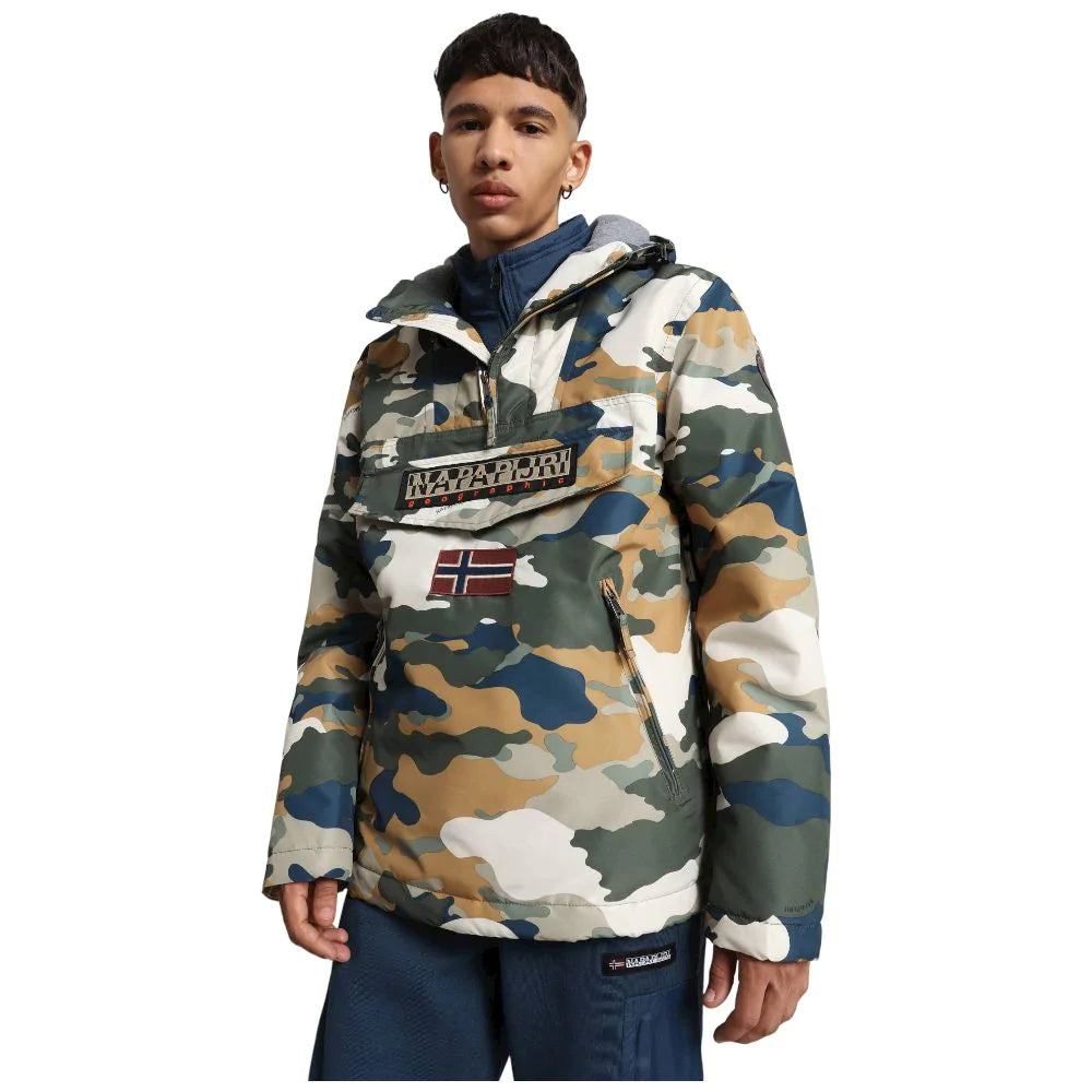 Napapijri Rainforest Poket verde camo - Prodotti di Classe