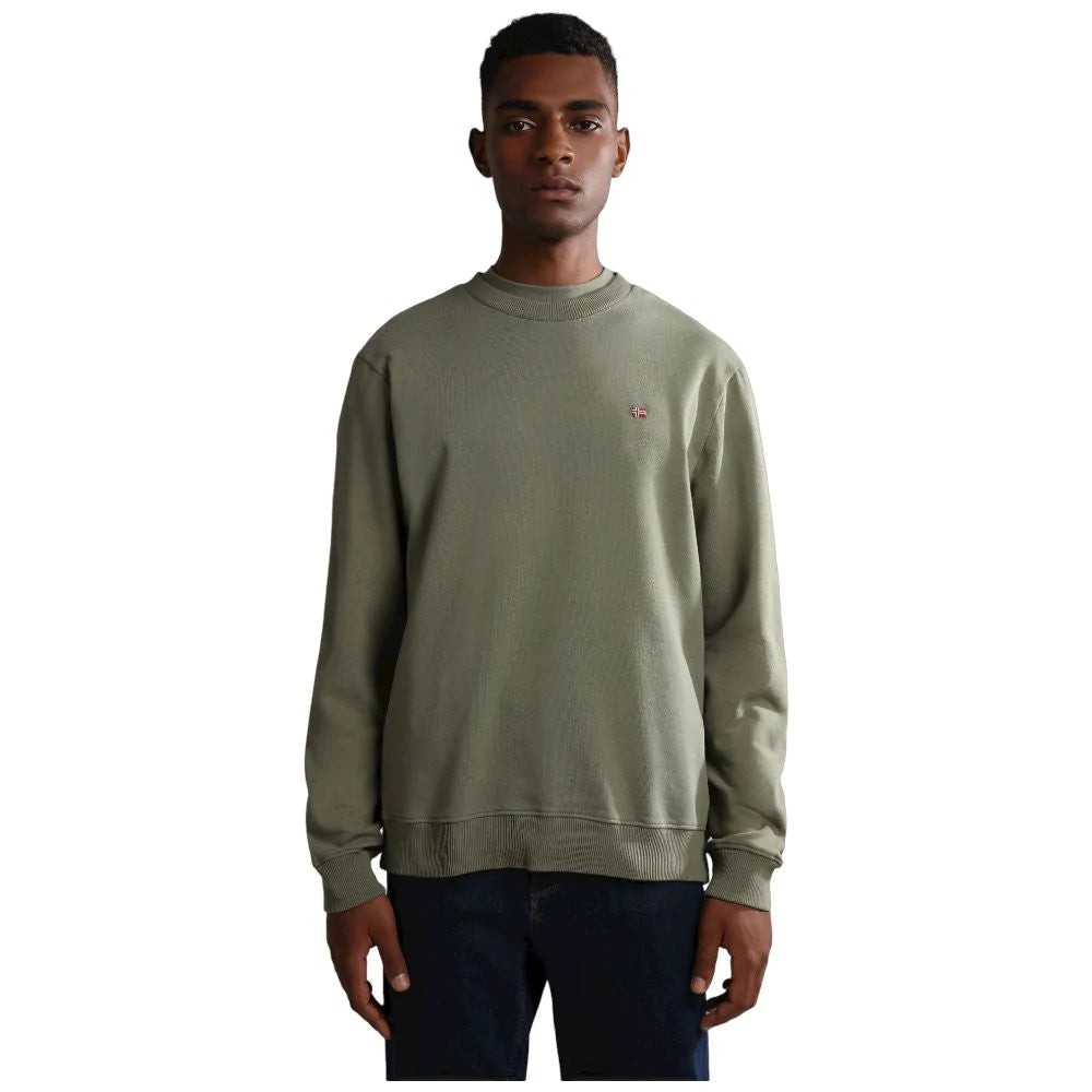 Felpa napapijri 2025 uomo grigia